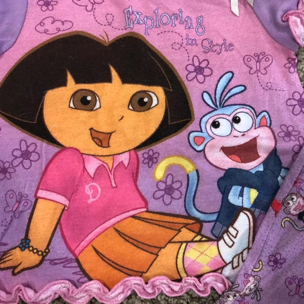 2006 Dora the explorer pajamas set 5T